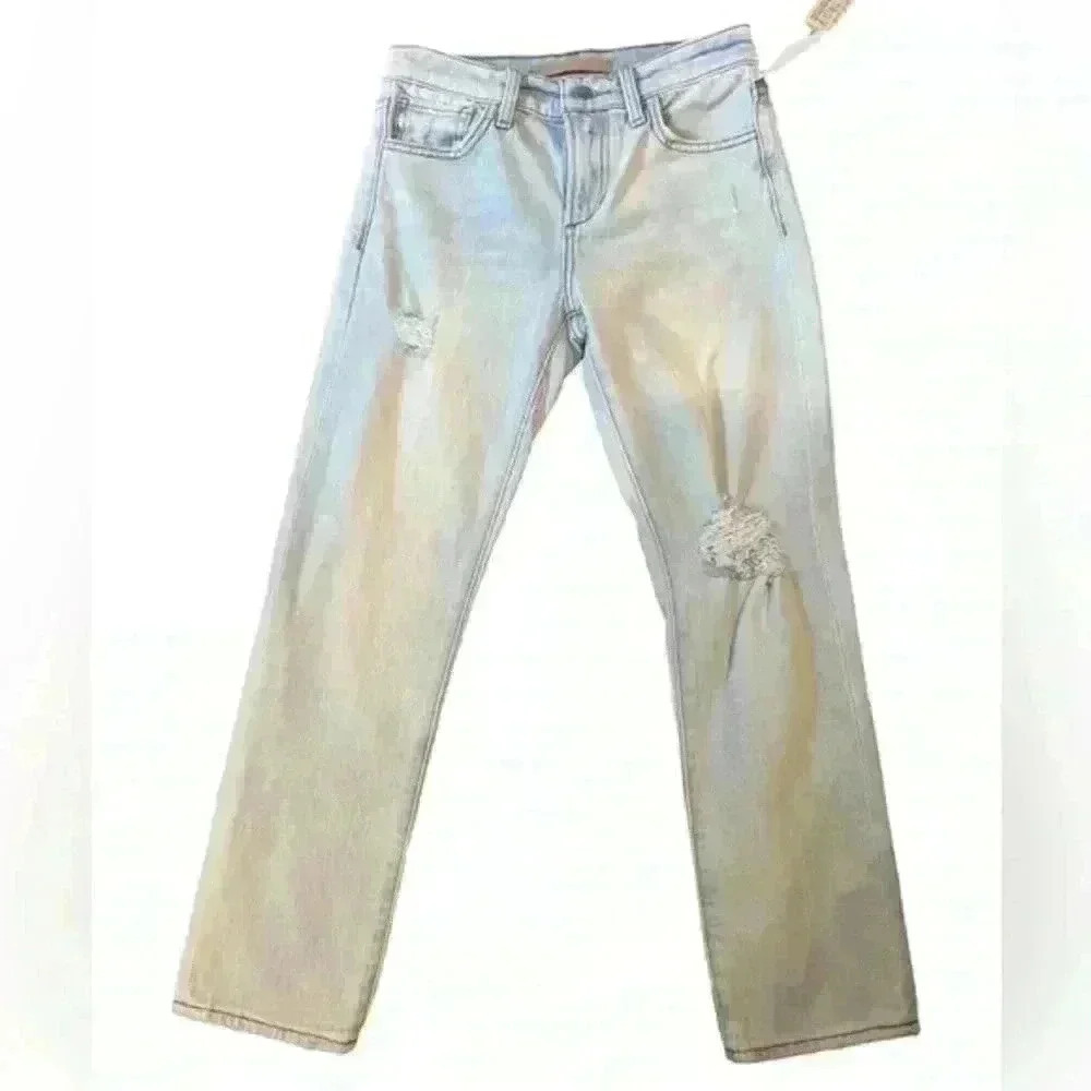 Joes Jeans The Lara Mid Rise Cigarette Crop Jeans Womens 24 NWOT Vintage Stretch